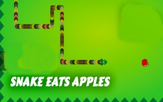 Image Snake Eats Apples