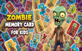 Image Zombie Memory Card for Kids